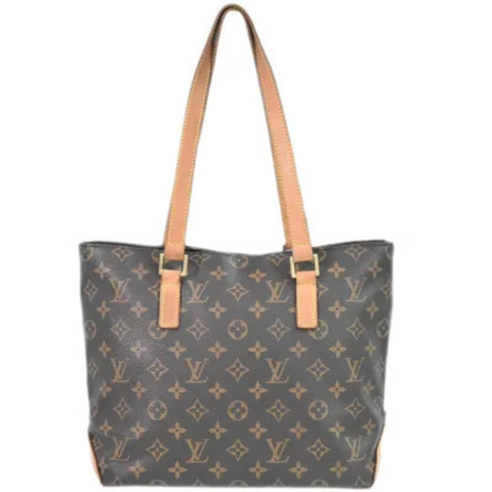 Louis Vuitton LV Cabas Piano Shoulder Bag Shoulder Tote Bag Canvas Brown